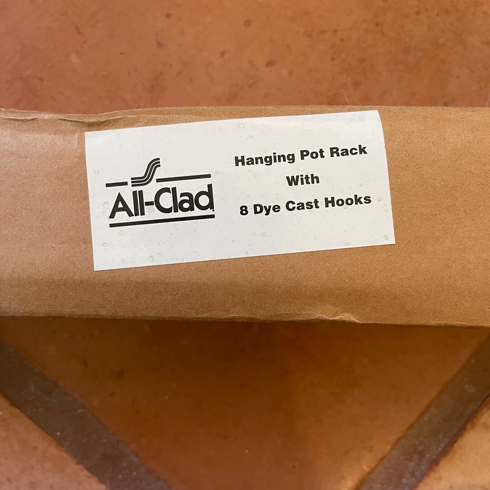 Allclad new hanging pot rack